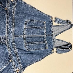Sonoma Women's Blue Denim Overalls